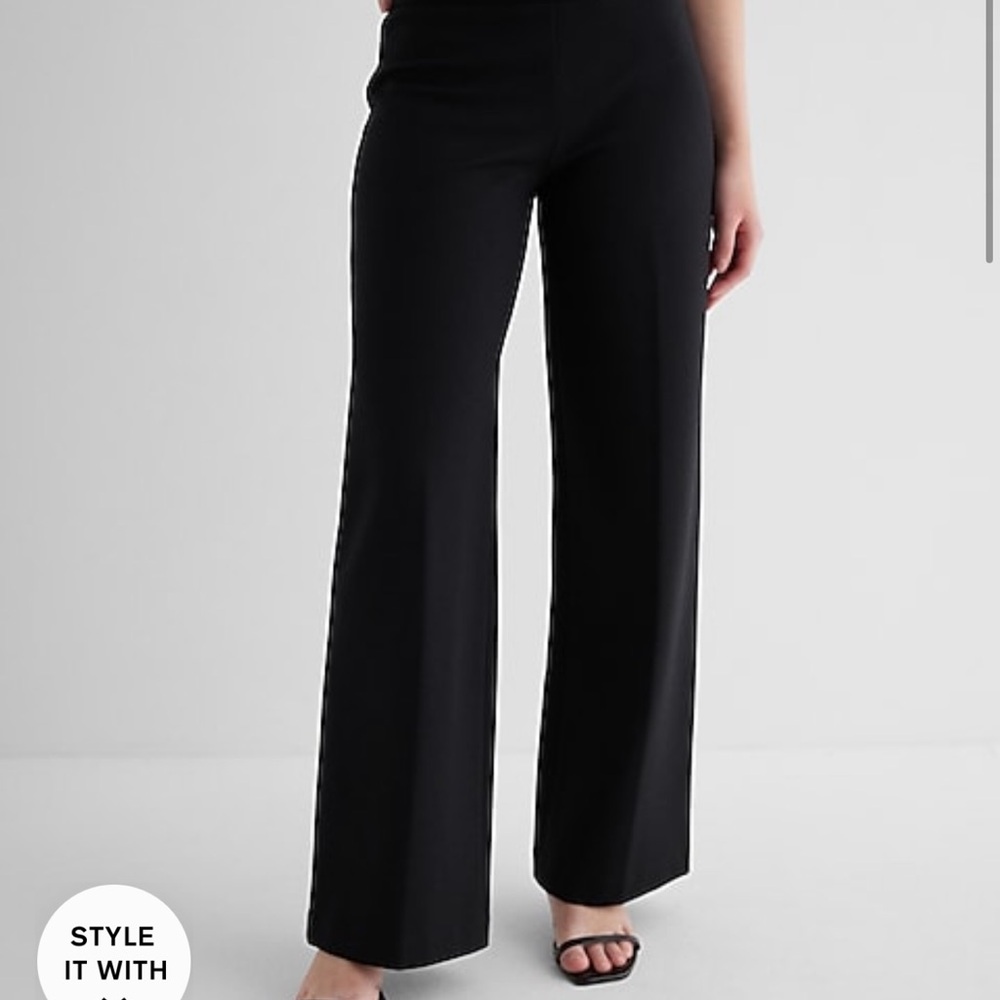 Express Black Boot Cut Pants